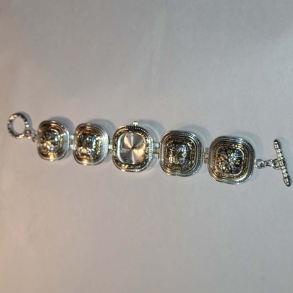 Women's Geneva Platinum Wrist Watch